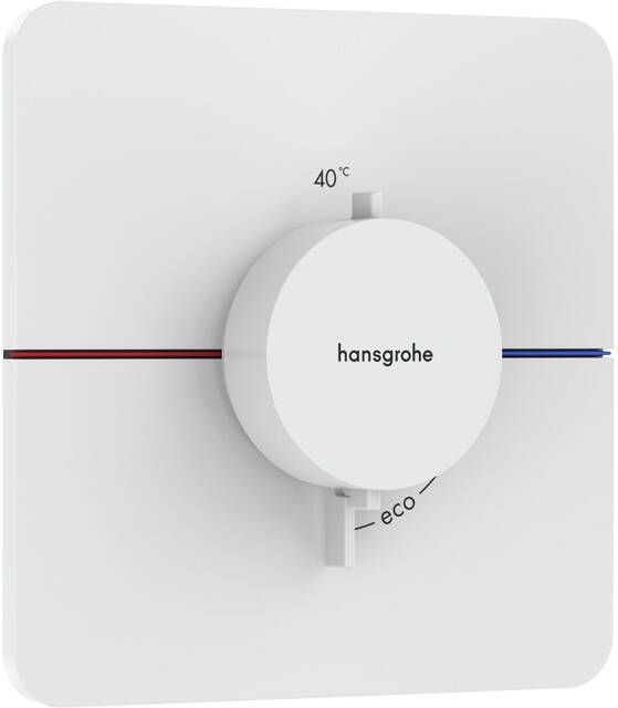 Hansgrohe ShowerSelect Comfort Q thermostaat inbouw mat wit - Foto 1