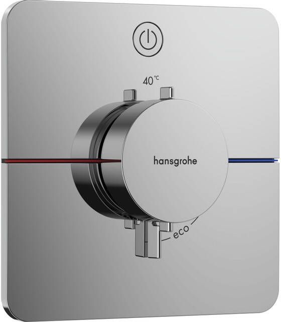 Hansgrohe ShowerSelect Comfort Q thermostaat inbouw voor 1 functie chroom