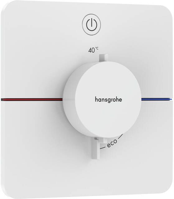 Hansgrohe ShowerSelect Comfort Q thermostaat inbouw voor 1 functie mat wit