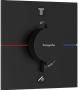 Hansgrohe ShowerSelect Comfort E thermostaat inbouw voor 2 functies met geïntergreerde zekerheidscombinatie volgens EN1717 mat zwart - Thumbnail 1