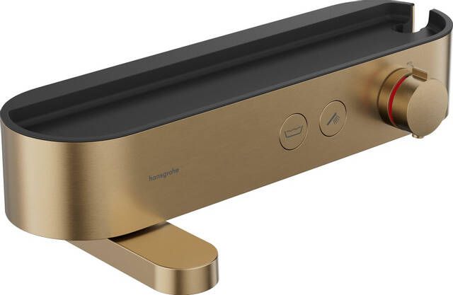 Hansgrohe Showertablet badthermostaat 400 opbouw brushed bronze 24340140