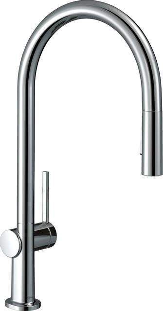 Hansgrohe Talis M54 ééngreeps keukenmengkraan met draaibare uitloop en uittrekbare vuistdouche 43 5 cm chroom