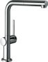 Hansgrohe Talis M54 ééngreeps keukenmengkraan met draaibare uittrekbare uitloop en sBox 29 6 cm chroom - Thumbnail 1