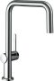 Hansgrohe Talis M54 ééngreeps keukenmengkraan met draaibare U-uitloop 33 9 cm chroom - Thumbnail 1