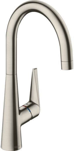 Hansgrohe Talis s keukenkraan 260 met draaibare uitloop rvs look 72810800