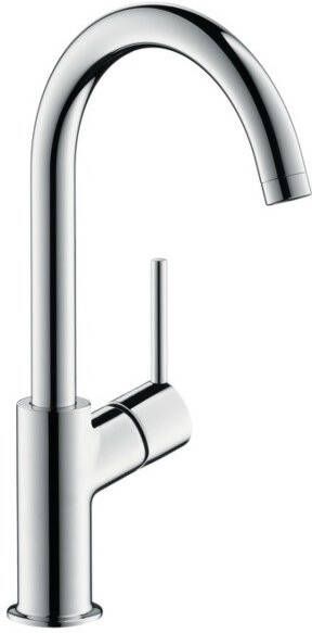 Hansgrohe Talis S2 wastafelkraan met hoge draaibare uitloop en waste chroom 32084000
