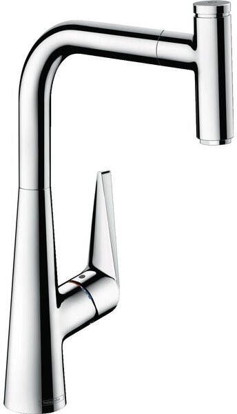 Hansgrohe Talis Select M51 ééngreeps keukenmengkraan 300 met uittrekbare uitloop chroom