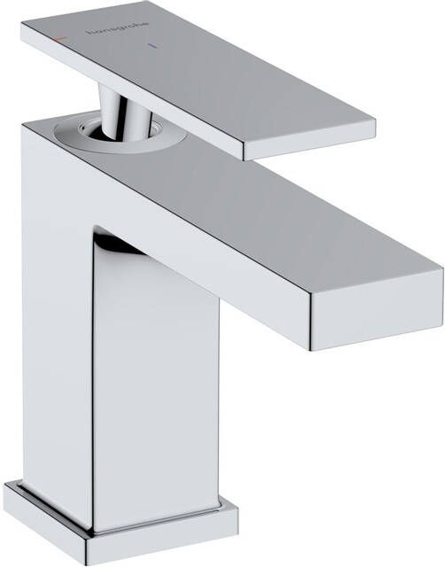 Hansgrohe Tecturis E Wastafelmengkraan zonder afvoer coolstart zonder afvoer 12.2cm uitloop chroom 73001000