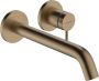 Hansgrohe Tecturis S Wastafelkraan Inbouw mengkraan rond eengreeps 22.5cm uitloop geborsteld brons 73351140 - Thumbnail 1