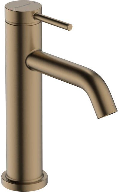 Hansgrohe Tecturis S Wastafelmengkraan trekwaste 11.6cm uitloop geborsteld brons 73310140