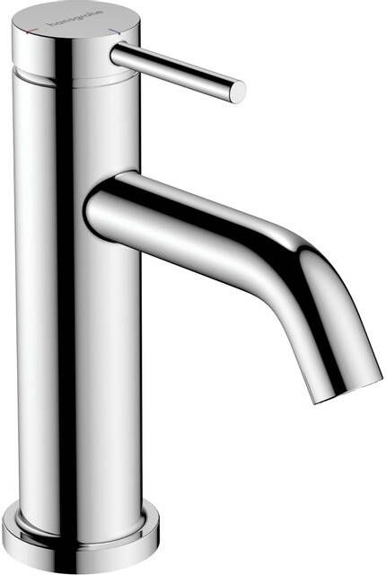 Hansgrohe Tecturis S Wastafelmengkraan trekwaste coolstart -10.8cm uitloop chroom 73302000