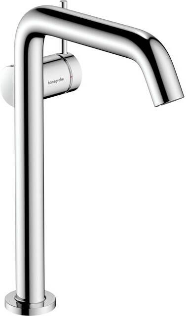 Hansgrohe Tecturis S Wastafelmengkraan voor waskommen push to open waste 16.7cm uitloop chroom 73370000