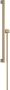 Hansgrohe Unica glijstang E Puro 65 cm met easy slide schuifstuk en Isiflex doucheslang 160 cm Brushed Bronze - Thumbnail 1