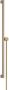 Hansgrohe Unica glijstang S Puro 90 cm met easy slide schuifstuk en Isiflex doucheslang 160 cm Brushed Bronze - Thumbnail 1