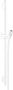 Hansgrohe Unica UnicaS Puro glijstang 65cm m. Isiflex`B doucheslang 160cm mat wit 28632700 - Thumbnail 1