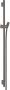 Hansgrohe Unica UnicaS Puro glijstang 90cm m. Isiflex`B doucheslang 160cm brushed black chroom 28631340 - Thumbnail 1