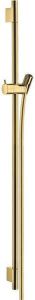 Hansgrohe Unica UnicaS Puro glijstang 90cm m. Isiflex`B doucheslang 160cm polished gold 28631990