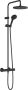 Hansgrohe Vernis Blend showerpipe 240 1jet EcoSmart met thermostaat mat zwart - Thumbnail 1