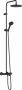 Hansgrohe Vernis Blend showerpipe 240 1jet met badthermostaat mat zwart 26899670 - Thumbnail 1