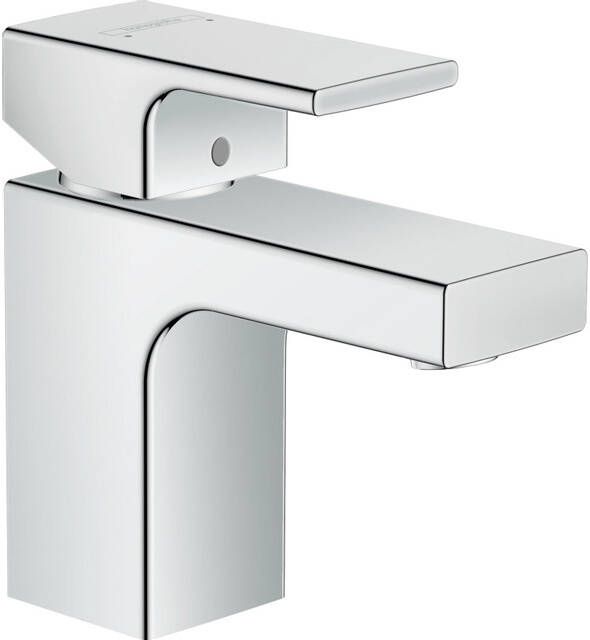 Hansgrohe Vernis Shape ééngreeps wastafelmengkraan comfortzone 70 &apos;zinc&apos; zonder afvoer 12 7 cm chroom