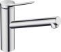 Hansgrohe Zesis M33 1-gats keukenkraan 150 1jet met draaibare uitloop chroom - Thumbnail 1