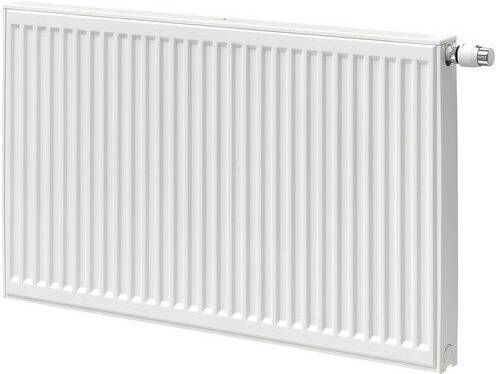 Henrad Premium ECO paneelradiator 50x50cm type 22 701watt 4 aansluitingen Staal Wit Glans 0192052205