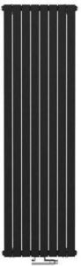Henrad Verona Vertical designradiator 160x79.8cm 1374 watt Grafiet Zwart 75C51600010798