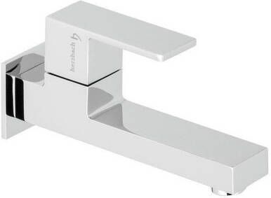 Herzbach NEO CASTELL inbouw wand fonteinkraan 4.3x7.2cm glans chroom 12.250960.1.01
