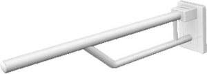 Hewi Toiletsteun B13xL85cm Kunststof Wit 950.50.13090 98