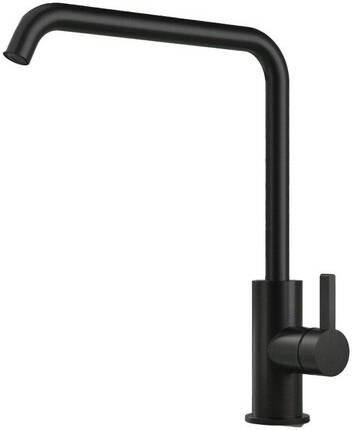 Hotbath Ace Keukenmengkraan opbouw draaibare uitloop zwart geborsteld PVD AC040MBP