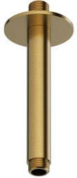 Hotbath ACE plafondbuis voor hoofddouche 15 cm geborsteld messing PVD - Foto 1