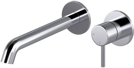 Hotbath BUDDY Afbouwdeel tbv Inbouw Wastafelkraan 22cm Chroom B105EXT22CR