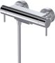 Badkraan Hotbath Buddy 15cm Hartafstand Thermostatisch Opbouw Glans Chroom 2 Greeps met Waterval - Thumbnail 2