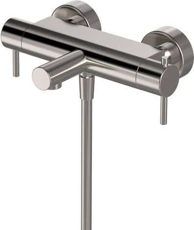 Hotbath Buddy Badmengkraan thermostatisch met uitloop geborsteld nikkel B022GN