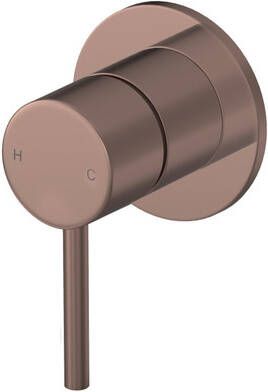Hotbath Buddy Douchemengkraan inbouw Geborsteld koper PVD B131EXTBCP