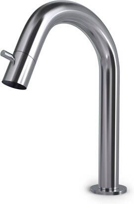 Hotbath Buddy Fonteinkraan U uitloop 11.8cm opbouw chroom U001CR