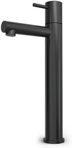 Hotbath Buddy Fonteinkraan uitloop 11cm opbouw hoog model Geborsteld zwart PVD EH001MBP