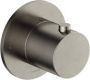 Hotbath Cobber thermostatische douchekraan afbouwdeel nikkel geborsteld - Thumbnail 1