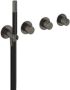 Hotbath Cobber afbouwdeel inbouw badendouche thermostaat met 2 stopkranen zonder uitloop verouderd ijzer CB7071EXTAI - Thumbnail 2