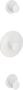 Hotbath Cobber CB007EXT afbouwdeel voor inbouw thermostaat met 2 stopkranen mat wit - Thumbnail 2