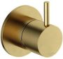 Hotbath Cobber Afbouwdeel voor douche mengkraan Geborsteld Messing PVD CB131EXTBBP - Thumbnail 2