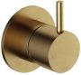 Hotbath Cobber Afbouwdeel voor douche mengkraan Living colours Geborsteld Messing CB131EXTBB - Thumbnail 2