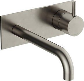 Hotbath Cobber Afbouwdeel voor wastafelkraan 18cm uitloop Geborsteld Nikkel CB106EXT18GN