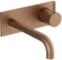 Hotbath Cobber Afbouwdeel voor wastafelkraan 18cm uitloop Living colours Verouderd Messing CB106EXT18AB - Thumbnail 2