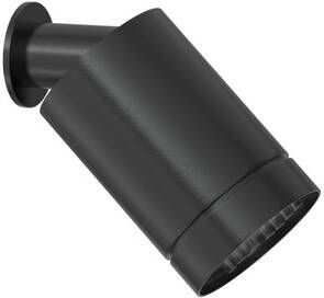 Hotbath COBBER Beam 3 standen hoofddouche met muurbevestiging Geborsteld zwart PVD CB470MBP