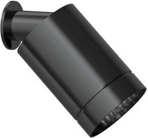 Hotbath COBBER Beam 3 standen hoofddouche met muurbevestiging Gepolijst zwart PVD CB470PBP