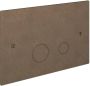 Hotbath Cobber bedieningspaneel geschikt voor Geberit UP320 17 x 25 x 0 4 cm verouderd messing - Thumbnail 2
