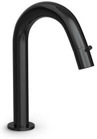 Hotbath Buddy Fonteinkraan U uitloop 11.8cm opbouw Geborsteld zwart PVD U001MBP