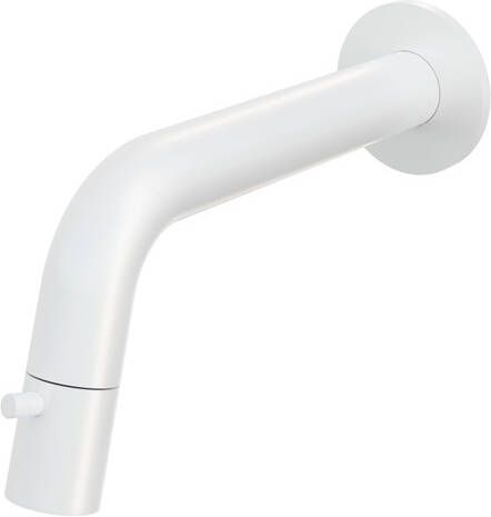 Hotbath Fonteinkraan Inbouw Cobber 1-knop gebogen 18.6 cm Inkortbaar Mat Wit - Foto 2