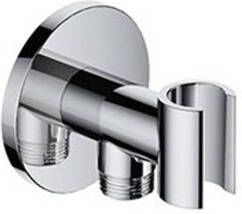 Hotbath Mate High Flow afbouwdeel stopkraan vierkant met vierkante afdekplaat voor inbouwdeel MHF001 geborsteld nikkel - Foto 6